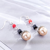 Trendy Beads Drop Earrings For Women Fashion Pendientes Earring for Women Modern Jewelry Girl's Gifts Jewellery Suspension 2021 daiiibabyyy