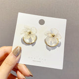 Earrings for Women Pearl Crystal Resin Earrings Jewelry Accessories Wholesale  Stud Earrings Women  Butterfly Jewelry daiiibabyyy