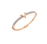 2021 New CZ Series Bracelet For Women Simple Temperament Creative Fashion Jewelry V-Shaped Cute Kitten Shape Gift Banquet daiiibabyyy