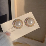 Earrings for Women Pearl Crystal Resin Earrings Jewelry Accessories Wholesale  Stud Earrings Women  Butterfly Jewelry daiiibabyyy