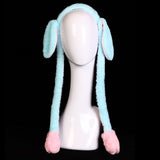 Daiiibabyyy Cute Girls Plush Long Rabbit Ear Hair Bands Headwear Headband Dress Accesorios Women Girl Cosplay Hair Accessories Headdress