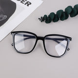 Daiiibabyyy 2024 Round Eyewear Transparent Computer Glasses Frame Women Men Anti Blue Light Blocking Glasses Optical Spectacle Eyeglass