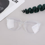 Daiiibabyyy 2024 Round Eyewear Transparent Computer Glasses Frame Women Men Anti Blue Light Blocking Glasses Optical Spectacle Eyeglass