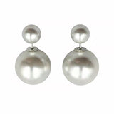 Daiiibabyyy New In Women Piercing Stud Earrings Imitation Pearls Push-back Trendy Classic Jewelry User Benefits Cheap Free Shipping