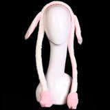 Daiiibabyyy Cute Girls Plush Long Rabbit Ear Hair Bands Headwear Headband Dress Accesorios Women Girl Cosplay Hair Accessories Headdress