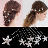 Daiiibabyyy Women U-shaped Pin Metal Barrette Clip Hairpins Simulated Pearl Bridal Tiara Hair Accessories Wedding Hairstyle Design Tools