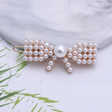 1Pc Fashion Crystal Rhinestones Hairpin Star Triangle Round Shape Women Hair Clips Pearl Barrettes Hair Styling Accessories daiiibabyyy