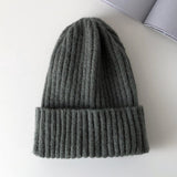 New Candy Colors Winter Hat Women Knitted Hat Warm Soft Trendy Hat Kpop Style Wool Beanie Elegant All-match Hat daiiibabyyy