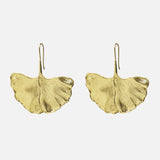 Ztech Charms Gold Color Leaves Metal Earrings For Women Girls Korean Geometric Boho Statement Bijoux Party Gift Pendientes daiiibabyyy