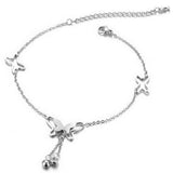 New Butterfly Pendant Anklets Foot Chain Summer Beach Leg Bracelet For Women Girl Charms Barefoot Sandals Jewelry daiiibabyyy