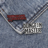 Punk DnD Dungeon Master Dungeons and Dragons Enamel pin Custom Brooch Bag Clothes D20 Badges Role playing Game Jewelry for Fans daiiibabyyy