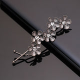 Classic Vintage Metal Geometric Rhinestone Hairpin Crystal Moon Sun Star Hair Clip Women Hair Pins Accessories Jewelry daiiibabyyy