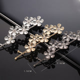 Classic Vintage Metal Geometric Rhinestone Hairpin Crystal Moon Sun Star Hair Clip Women Hair Pins Accessories Jewelry daiiibabyyy