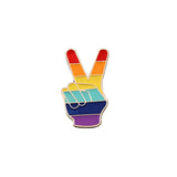 9 Style LGBT Design Rainbow Creative Heart Yeh Finger Pin Brooch Metal Pins Badge Denim Enamel Lapel Jewelry Gift women unsix daiiibabyyy