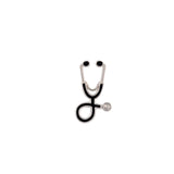 Nurse Pins Medical brooches for women Fashion Colorful Metal Stethoscope Enamel Jewelry Men Jackets Badges Accessories hijab Pin daiiibabyyy