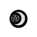 Halloween Party Accessories Punk Dark Black Ouija Moon dagger heart crystal ball spells witches coffin Enamel lapel pin Badge daiiibabyyy