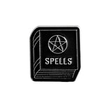 Halloween Party Accessories Punk Dark Black Ouija Moon dagger heart crystal ball spells witches coffin Enamel lapel pin Badge daiiibabyyy