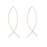 Fashion Earrings Punk Simple Gold Silver Color Long Section Tassel Pendant Size Circle Earrings For Ladies Gifts daiiibabyyy