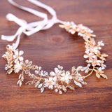 Trendy Bridal Flower Hair Jewellery Crystal Rhinestone Handmade Wedding  Headdress Headband WomanHair Accessories Tiara daiiibabyyy