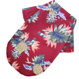 Dog Shirts Clothes Summer Beach Clothes Vest Pet Clothing Floral T-Shirt Hawaiian For Small Large Cat Dog Chihuahua daiiibabyyy