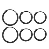 Punk Hip-Hop Small Hoop Earrings Circle Round Huggies for Women Girl Kids Ear Ring Bone Buckle Fashion Earring Jewelry Gift 2021 daiiibabyyy