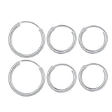 Punk Hip-Hop Small Hoop Earrings Circle Round Huggies for Women Girl Kids Ear Ring Bone Buckle Fashion Earring Jewelry Gift 2021 daiiibabyyy