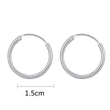 Punk Hip-Hop Small Hoop Earrings Circle Round Huggies for Women Girl Kids Ear Ring Bone Buckle Fashion Earring Jewelry Gift 2021 daiiibabyyy