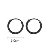 Punk Hip-Hop Small Hoop Earrings Circle Round Huggies for Women Girl Kids Ear Ring Bone Buckle Fashion Earring Jewelry Gift 2021 daiiibabyyy