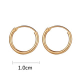 Punk Hip-Hop Small Hoop Earrings Circle Round Huggies for Women Girl Kids Ear Ring Bone Buckle Fashion Earring Jewelry Gift 2021 daiiibabyyy