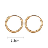 Punk Hip-Hop Small Hoop Earrings Circle Round Huggies for Women Girl Kids Ear Ring Bone Buckle Fashion Earring Jewelry Gift 2021 daiiibabyyy