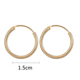 Punk Hip-Hop Small Hoop Earrings Circle Round Huggies for Women Girl Kids Ear Ring Bone Buckle Fashion Earring Jewelry Gift 2021 daiiibabyyy