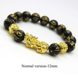 2PCS Obsidian Stone Beads Bracelet Pixiu Bracelet Black Wealth Bracelet Feng shui Bracelets Luck Bracelet for Women man 2021 daiiibabyyy