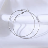 BLIJERY New Fashion Big Hoop Earrings Basketball Brincos Shiny Starry Large Circle Earrings for Women Jewelry Boucles d'oreill daiiibabyyy