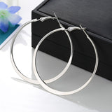 BLIJERY New Fashion Big Hoop Earrings Basketball Brincos Shiny Starry Large Circle Earrings for Women Jewelry Boucles d'oreill daiiibabyyy