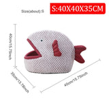 Super Soft Cat Bed Comfort Little Mat Basket Cat Head Shaped For Cat' House Pet Tent Cozy Cave Beds Indoor Pet Sleep Accessories daiiibabyyy