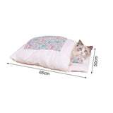 Super Soft Cat Bed Comfort Little Mat Basket Cat Head Shaped For Cat' House Pet Tent Cozy Cave Beds Indoor Pet Sleep Accessories daiiibabyyy