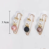 Brooch Set Big Beads Fashion Clothing Brooches for Women Pearl Lapel Pin Sweater Dress Brooch Pins Badge Buckle Diy Accessories daiiibabyyy