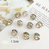 Brooch Set Big Beads Fashion Clothing Brooches for Women Pearl Lapel Pin Sweater Dress Brooch Pins Badge Buckle Diy Accessories daiiibabyyy