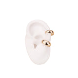 Hot Sale Wide Ear Cuffs Clip on Earrings for Women Without Piercing Pearl Crystal Cartilage Earcuffs Wedding Ear Clips Jewelry daiiibabyyy