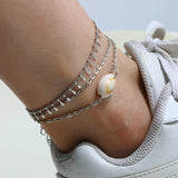 anklets with metal butterfly and rhinestone design daiiibabyyy