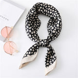 2021 Summer Luxury Brand Silk Scarf Square Women Shawls And Wraps Fashion Office Small Hair Neck Hijabs Foulard Scarves 70*70cm daiiibabyyy