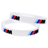 Fashionable silicone engraved sports bracelet, M performance, used for BMW Club M3, M5, M6, series Jewelry Gifts Accessories daiiibabyyy