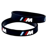 Fashionable silicone engraved sports bracelet, M performance, used for BMW Club M3, M5, M6, series Jewelry Gifts Accessories daiiibabyyy