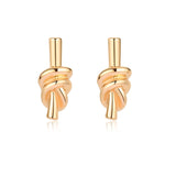 Women's Earrings Gold Unusual hoop Earrings for women Korean Vintage Geometry Metal Earrings 2021 Trendy Fashion Female Jewelry daiiibabyyy