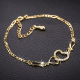 2021 Fashion Women Love Heart Bracelet Wedding Bracelet Crystal Bracelets Bangles Valentine's Day Gift daiiibabyyy