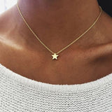 Vintage Multilayer Pendant Butterfly Necklace for Women Butterflies Moon Star Charm Choker Necklaces Boho Fashion  Jewelry Gift daiiibabyyy