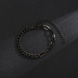 New Design Fashion Stainless Steel Link Chain Bracelets For Women Girl Men Gold Color Hiphop/Rock Adjustable Bracelet Jewelry daiiibabyyy