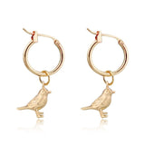 Funny Smile Face Hoop Earrings Pendant For Women Gold Alloy Geometric Carving Earring Jewelry Accessory Statement Gifts daiiibabyyy