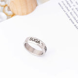 1Pc Kpop Ring Stainless Steel JHOPE Finger Rings Jewelry Rings Accessories for Men Women Female Bangtan Boys Jewelry daiiibabyyy