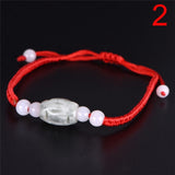 Simple Adjustable Handmade Leaf Anklets Woven Adjustable Rope Lucky Foot Bracelet For Women Men Jewelry daiiibabyyy